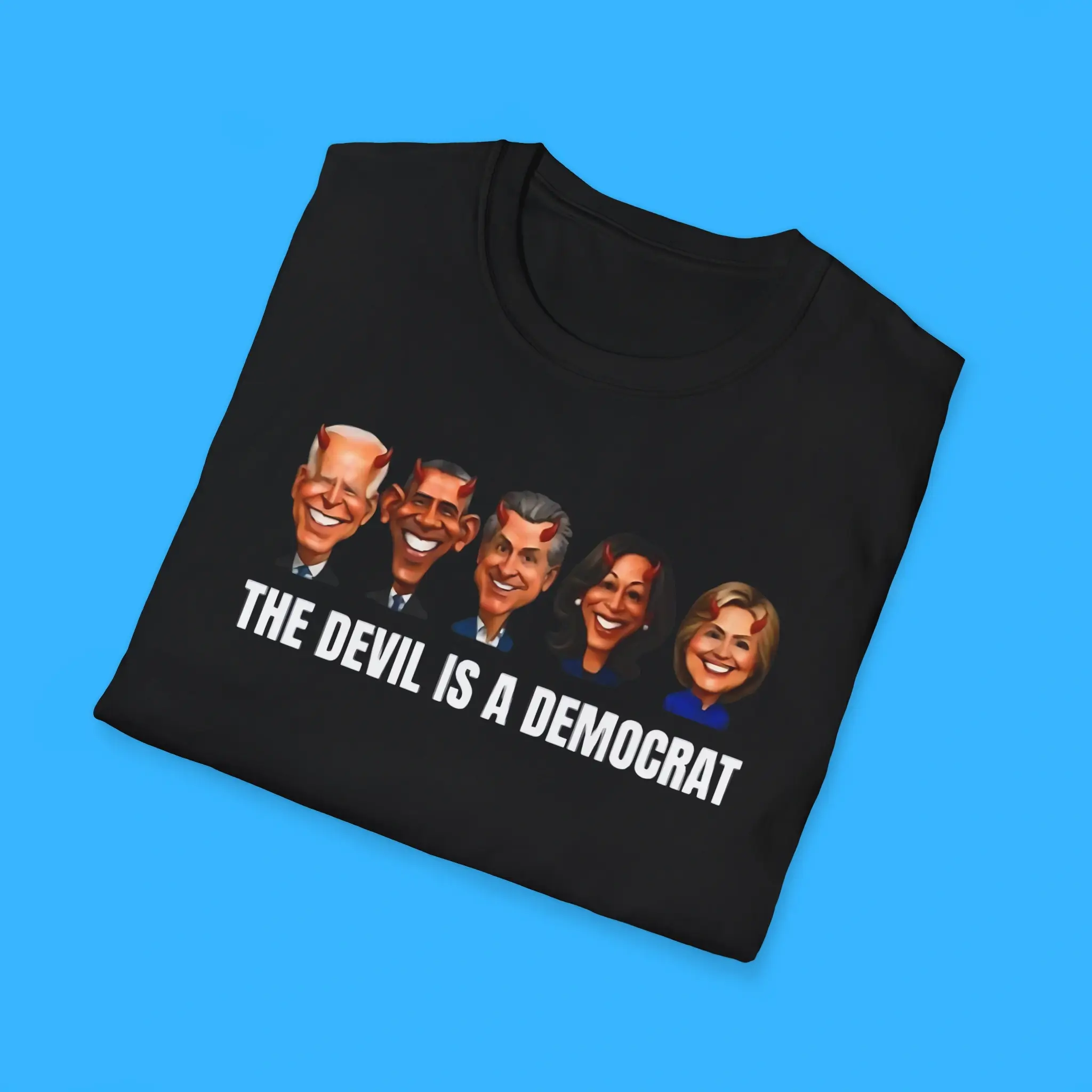 The-Devils-Is-A-Democrat-Shirts The Devils Is A Democrat Shirts