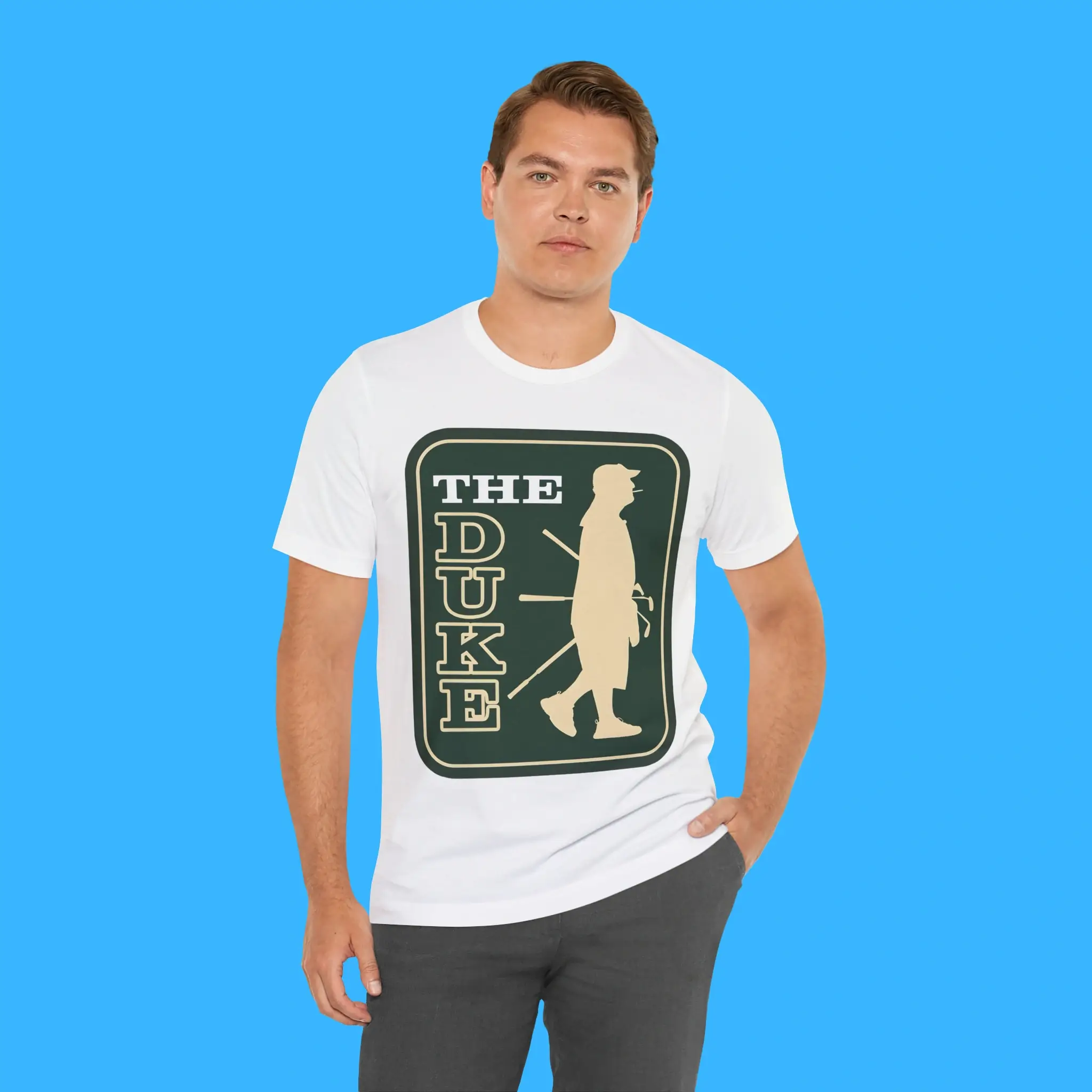 The-Duke-Golf-Person-Shirt The Duke Golf Person Shirt