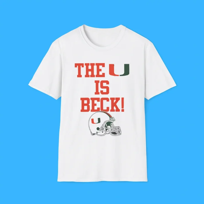 The U is Beck White Shirt