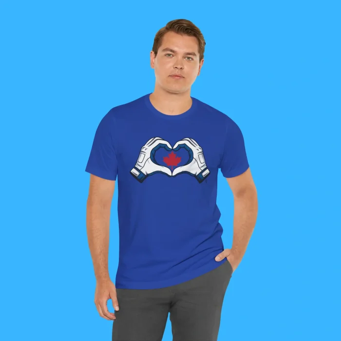 Toronto Blue Jays Canada Heart Hands Person Shirt