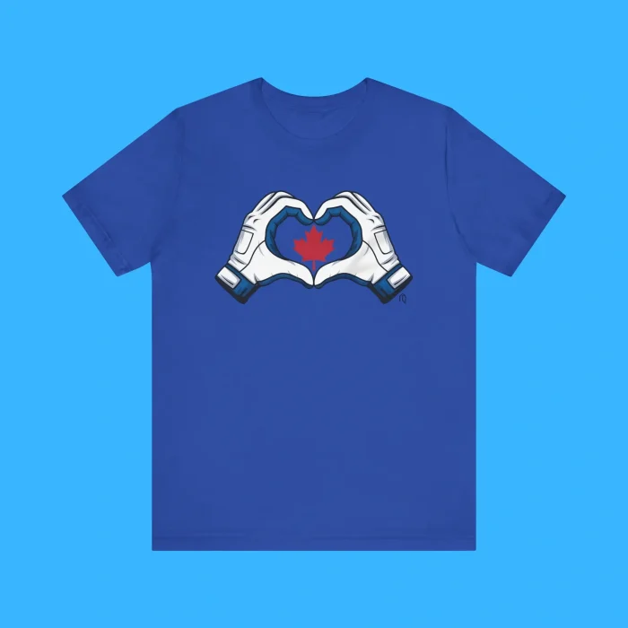 Toronto Blue Jays Canada Heart Hands Premium Shirt