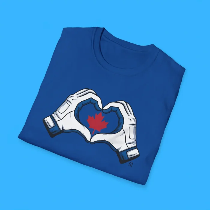Toronto Blue Jays Canada Heart Hands Shirts