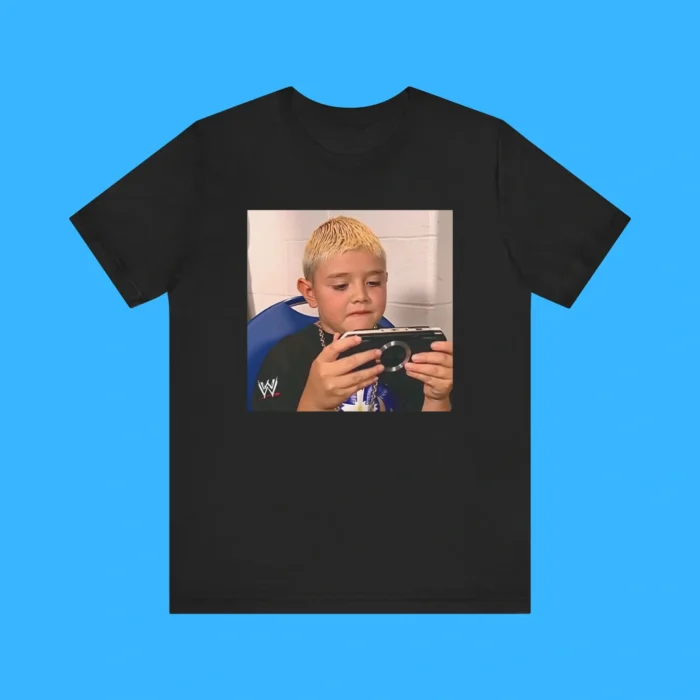 Young Mysterio Playing PSP Premium Shirt
