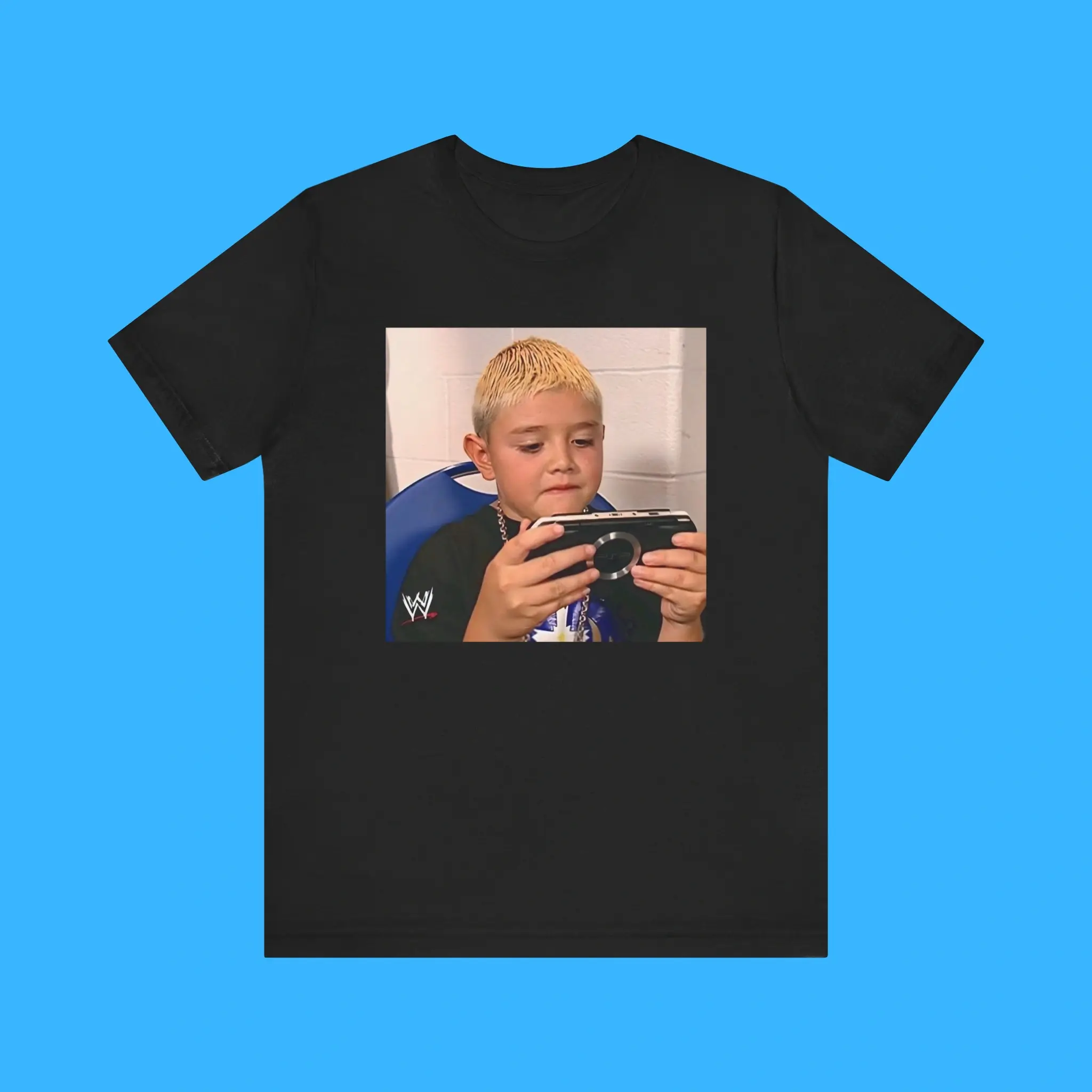 Young-Mysterio-Playing-PSP-Premium-Shirt Young Mysterio Playing PSP Premium Shirt