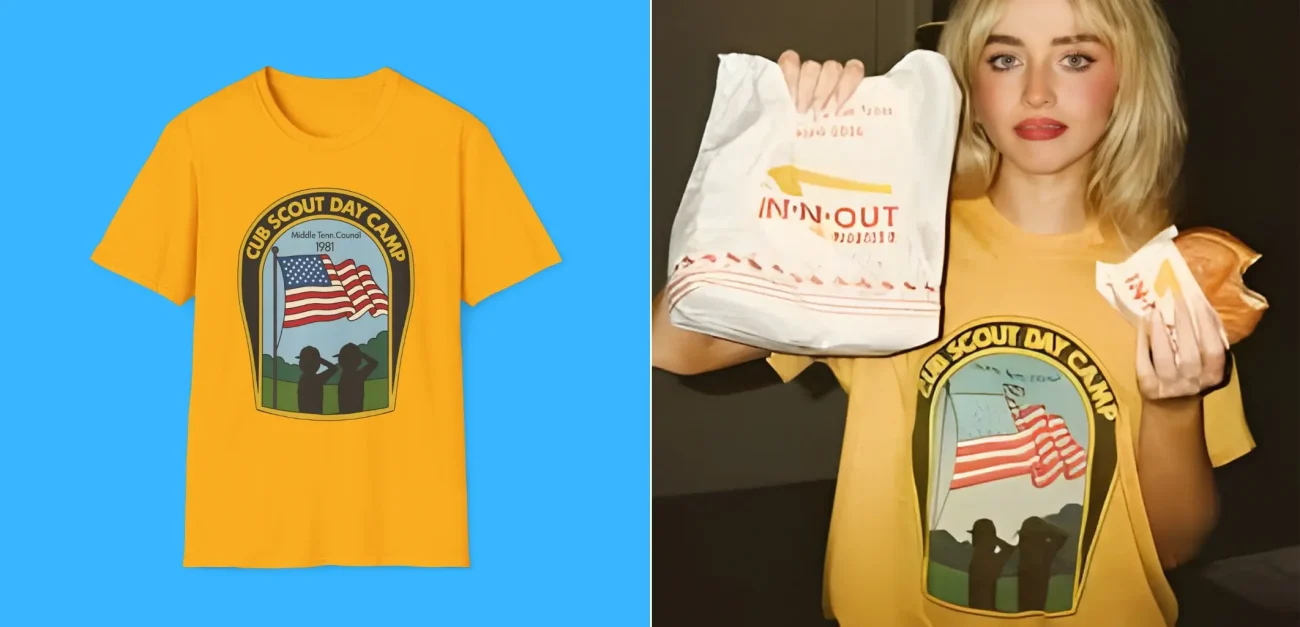 1981 Cub Scout Day Camp Sabrina Carpenter Post Shirt