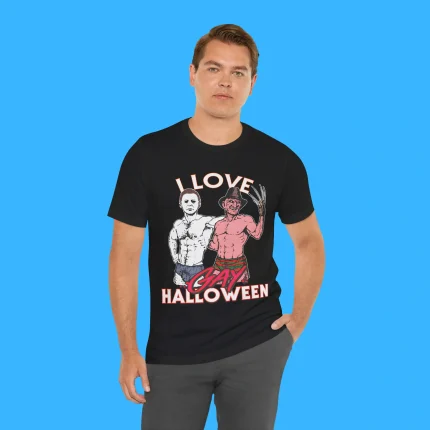 I Love Gay Halloween Person Shirt