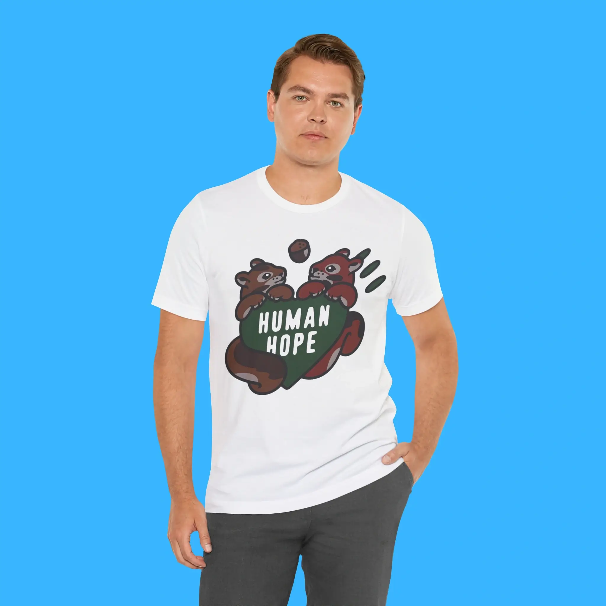 J-Hope-Human-Hope-Squirrel-Person-Shirt J-Hope Human Hope Squirrel Person Shirt