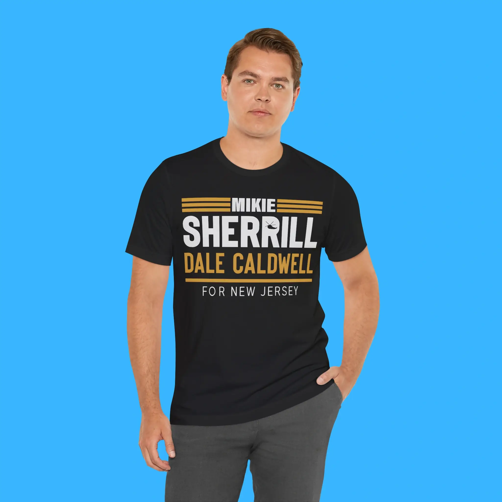 Mikie-Sherrill-Dale-Caldwell-For-New-Jersey-Person-Shirt Mikie Sherrill Dale Caldwell For New Jersey Person Shirt