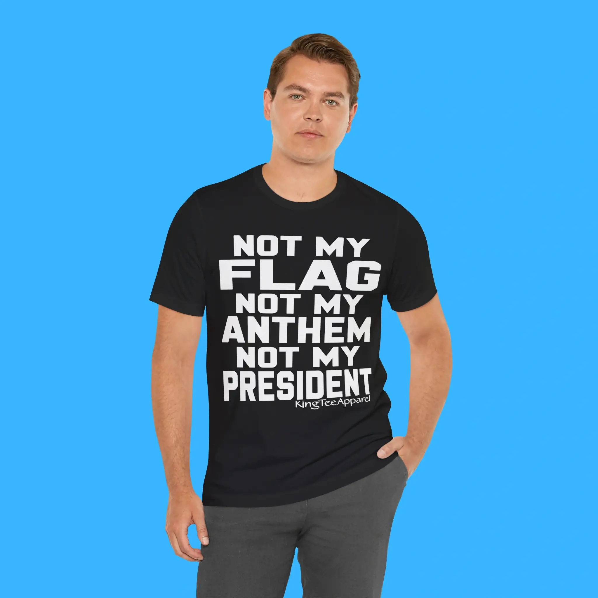Not My Flag Not My Anthem Not My President Person Shirt