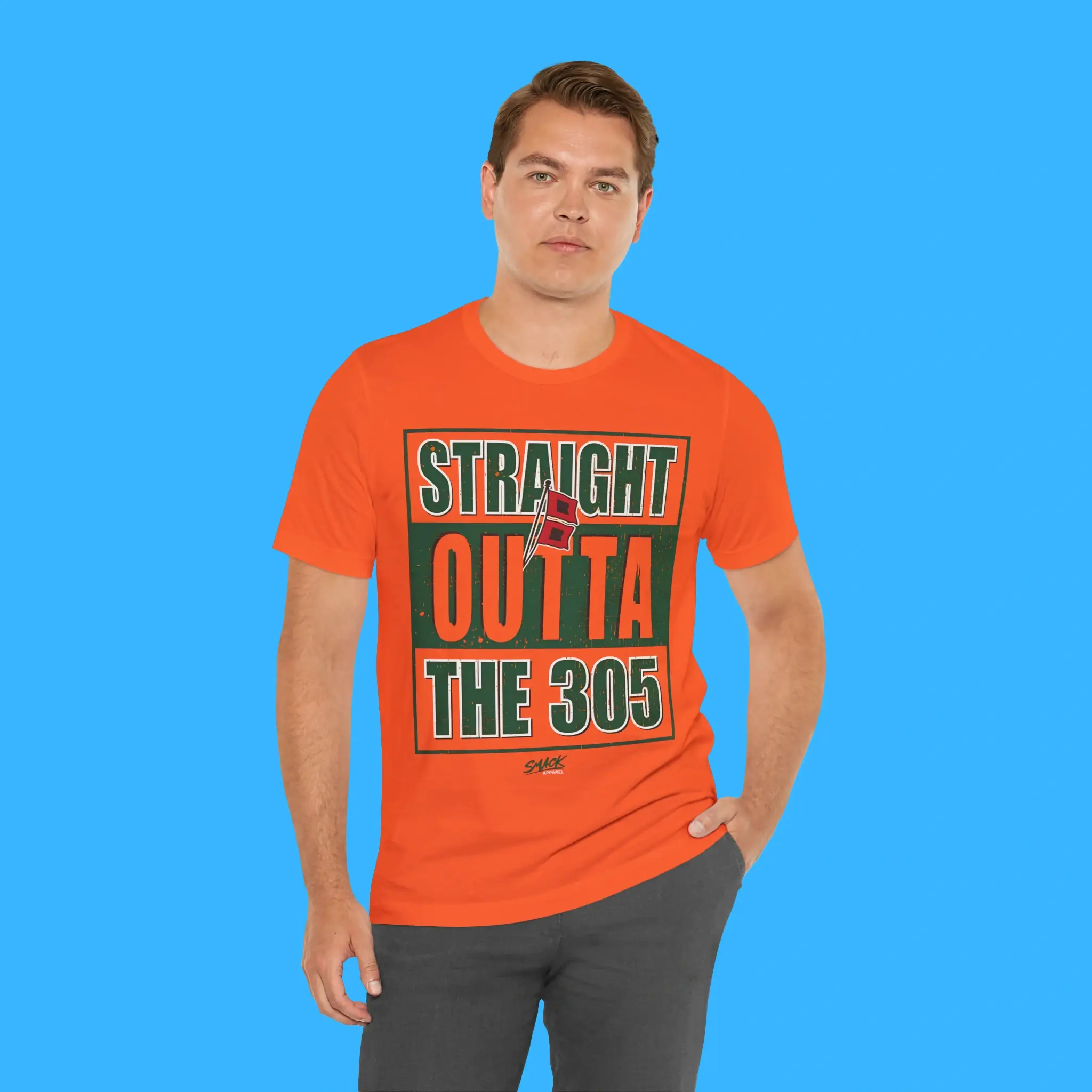 Straight Outta The 305 Person Shirt