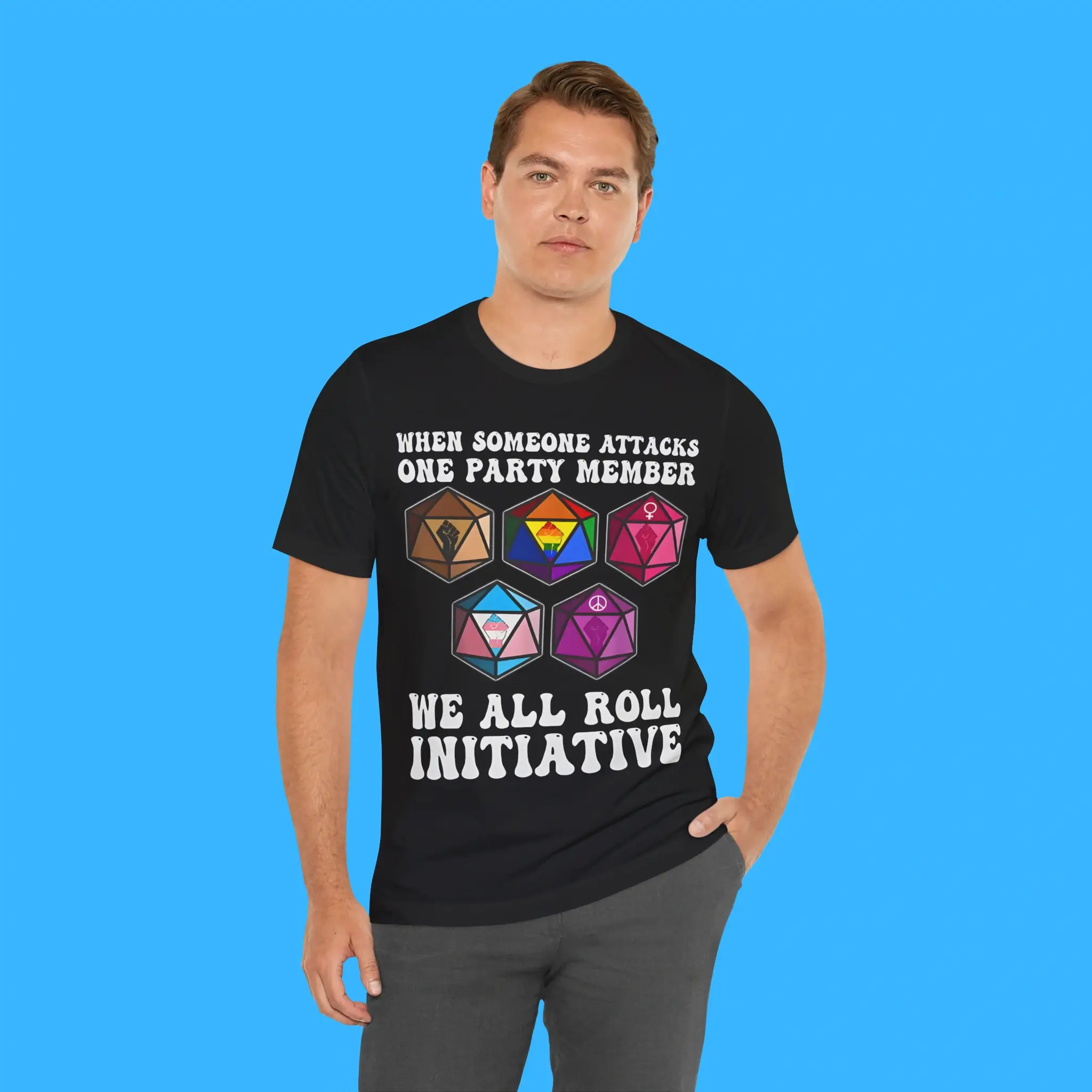 When-Someone-Attacks-One-Party-Member-Person-Shirt When Someone Attacks One Party Member Person Shirt