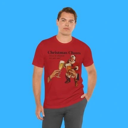 Christmas Cheers To Whatever This Year Was Person Shirt