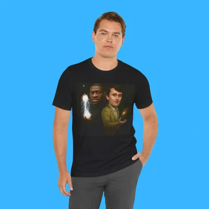George Floyd And Charlie Kirk Wizard Person Shirt