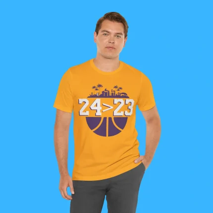 Los Angeles Lakers 24 Over 23 Person Shirt