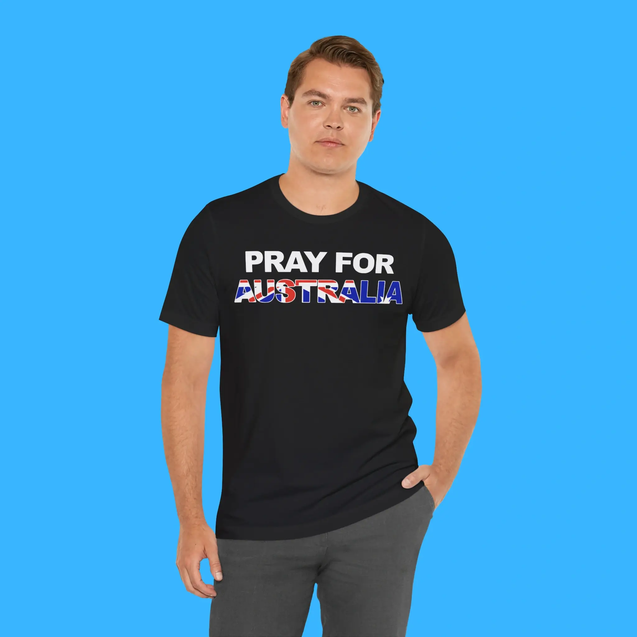 Pray-For-Australia-Person-Shirt Pray For Australia Person Shirt