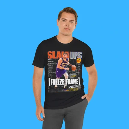 SLAMUPs Luka Doncic Magazine Person Shirt
