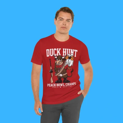 Duck Hunt Peach Bowl Champs Person Shirt