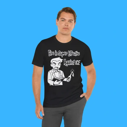 Fire Is Super Effective Against ICE Premium Shirt