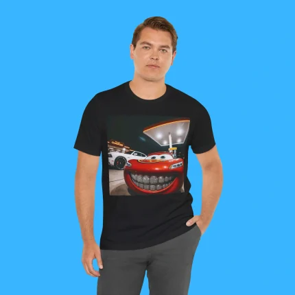 Lightning McQueen Grillz Person Shirt