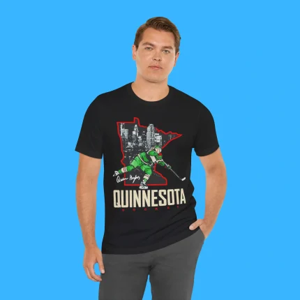 Quinn Hughes Minnesota Quinnesota Person Shirt