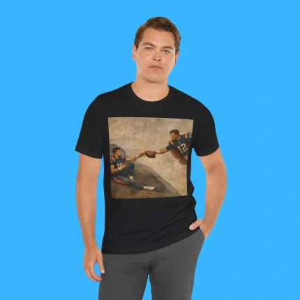 The Creation Tom Brady and Drake Maye Person Shirt