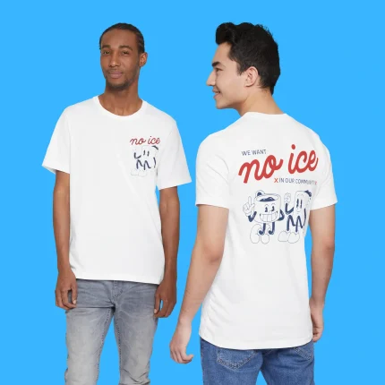 We Want No Ice in Our Community FCK ICE Person Shirt