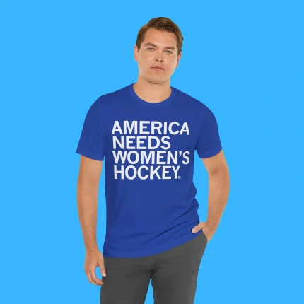 America Needs Women's Hockey Person Shirt