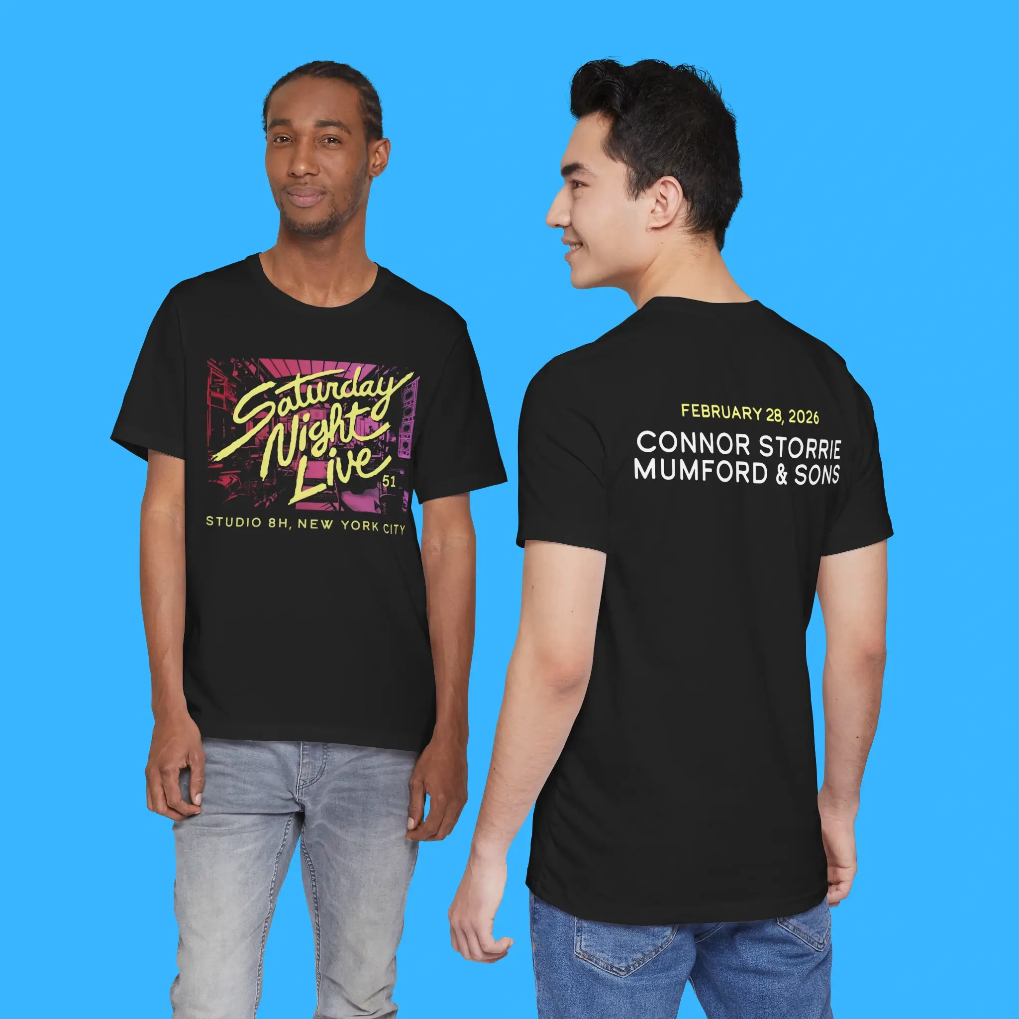 Connor Storrie Mumford and Sons February 28 2026 Person Shirt