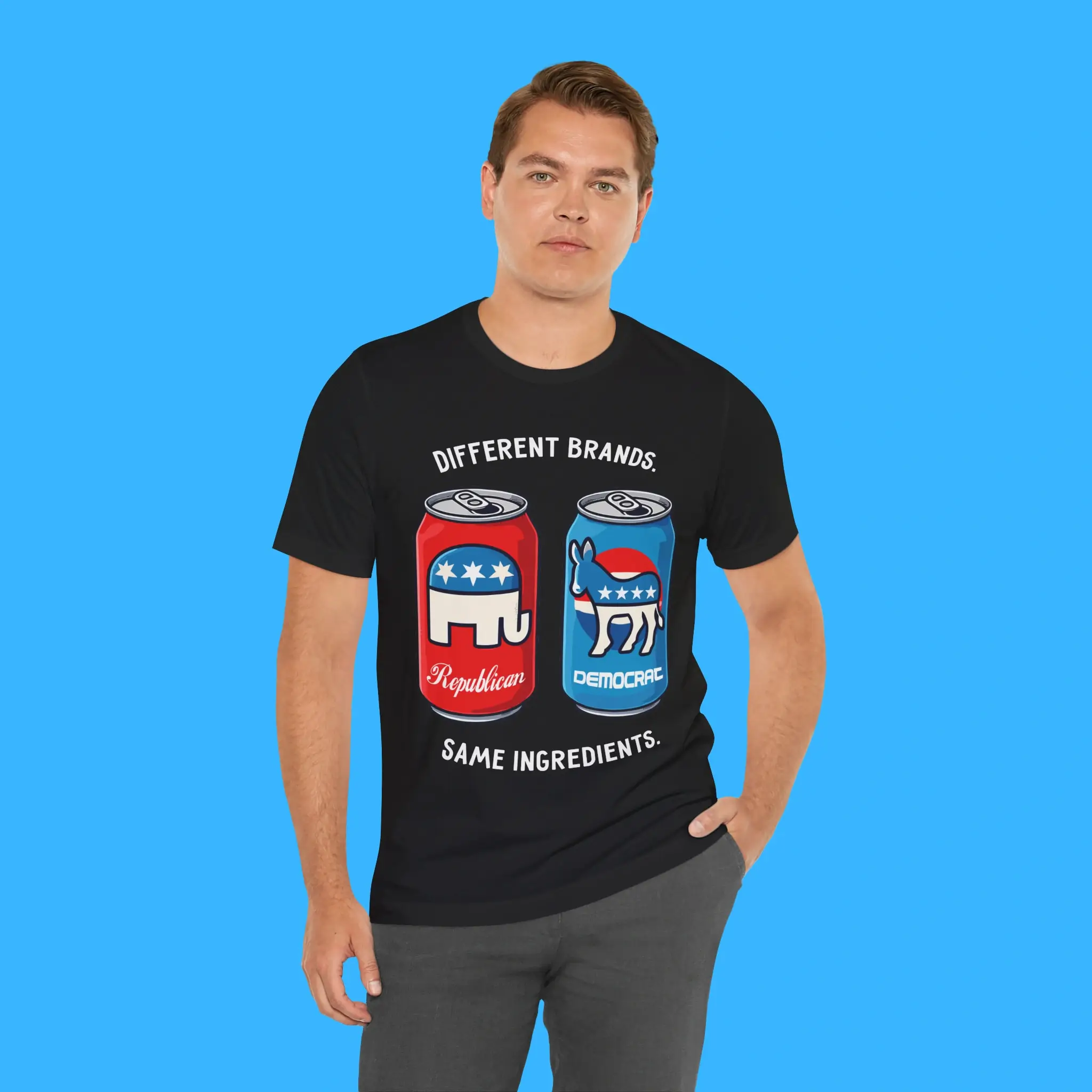 Different Brands Same Ingredients Person Shirt