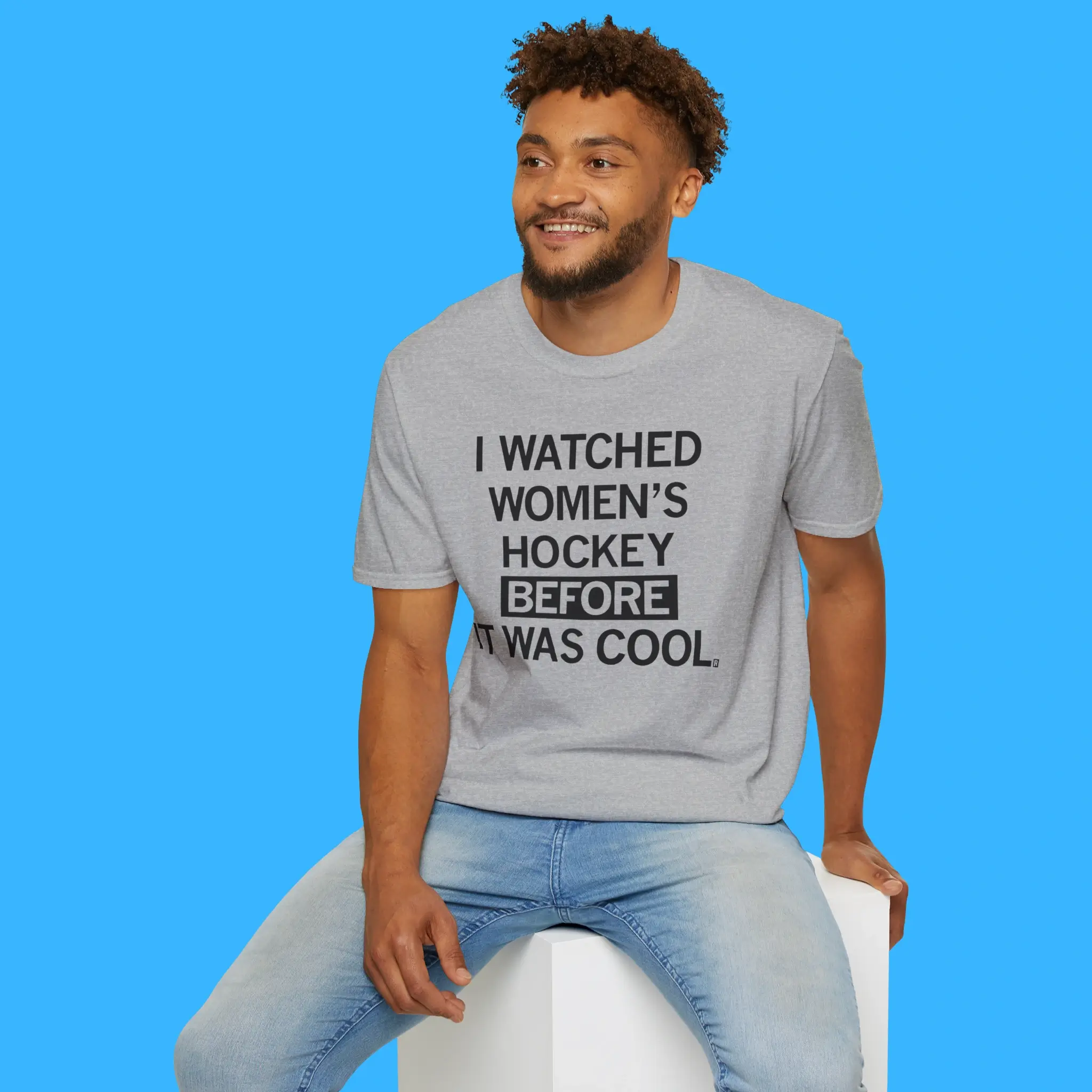 I Watched Women's Hockey Before It Was Cool Person Shirt