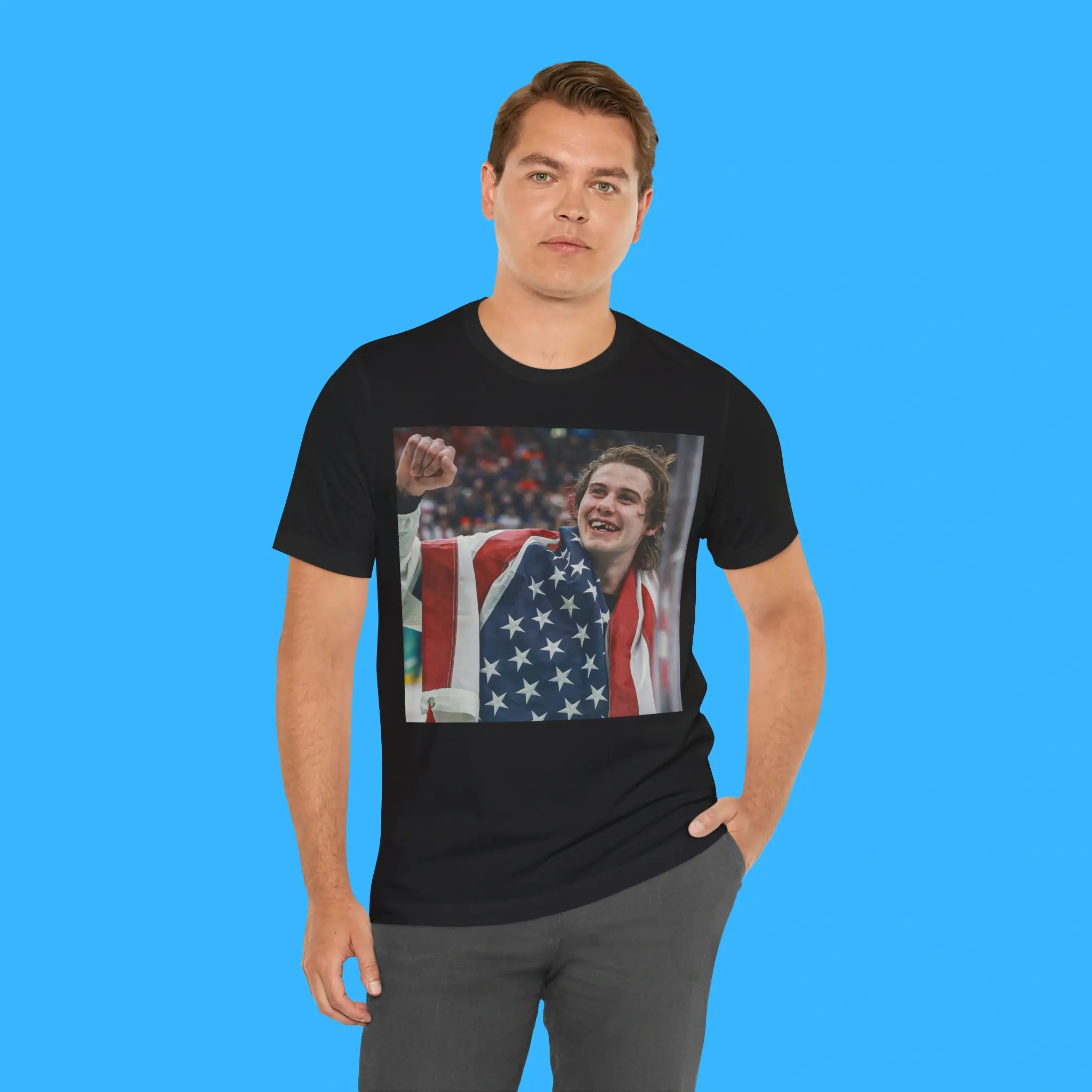 Jack Hughes Teeth Person Shirt