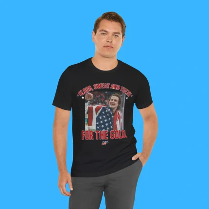 Jack Hughes USA 2026 Hockey Person Shirt