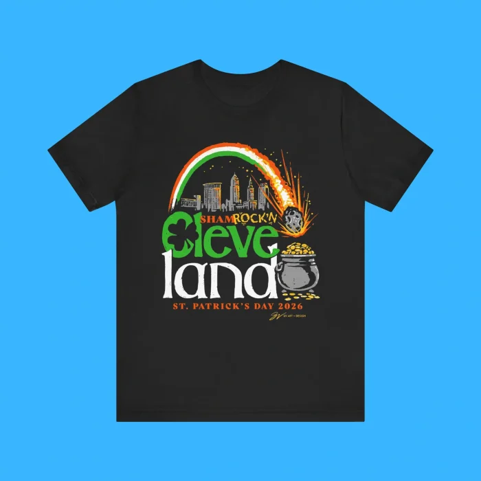Cleveland Meteor St. Patrick’s Day 2026 Shirt - cleveland meteor tee ...