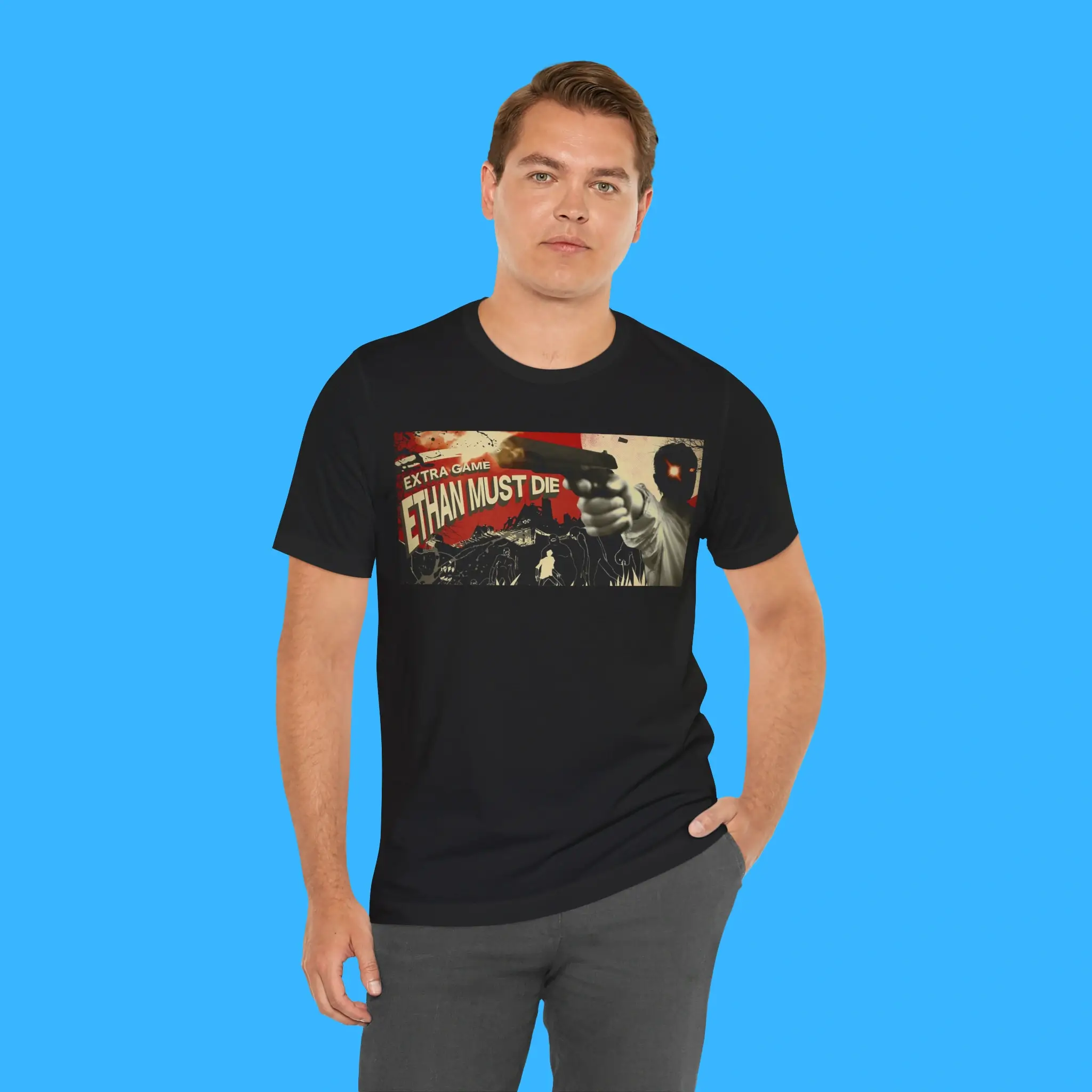 Extra Game Ethan Must Die Person Shirt