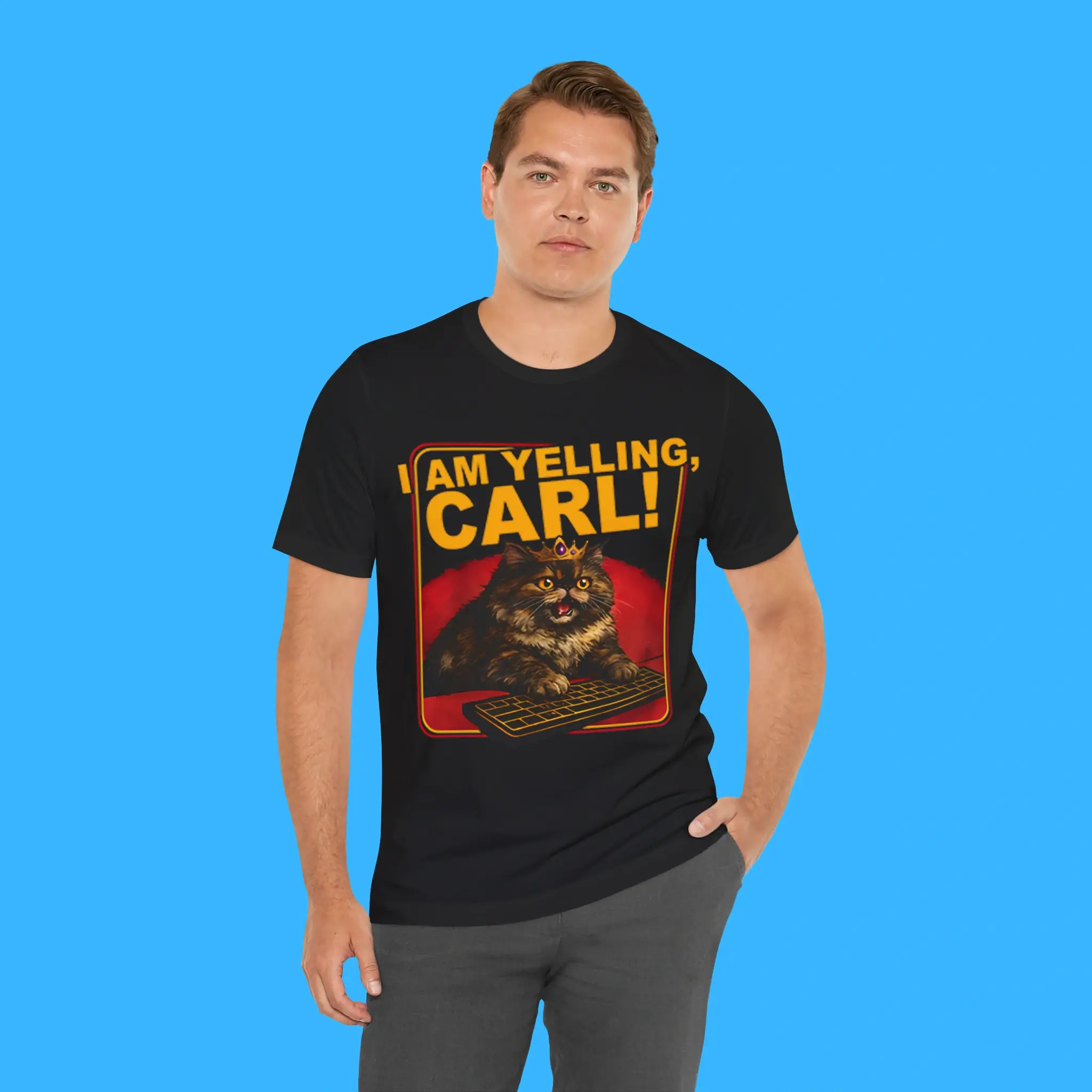 I Am Yelling Carl Person Shirt