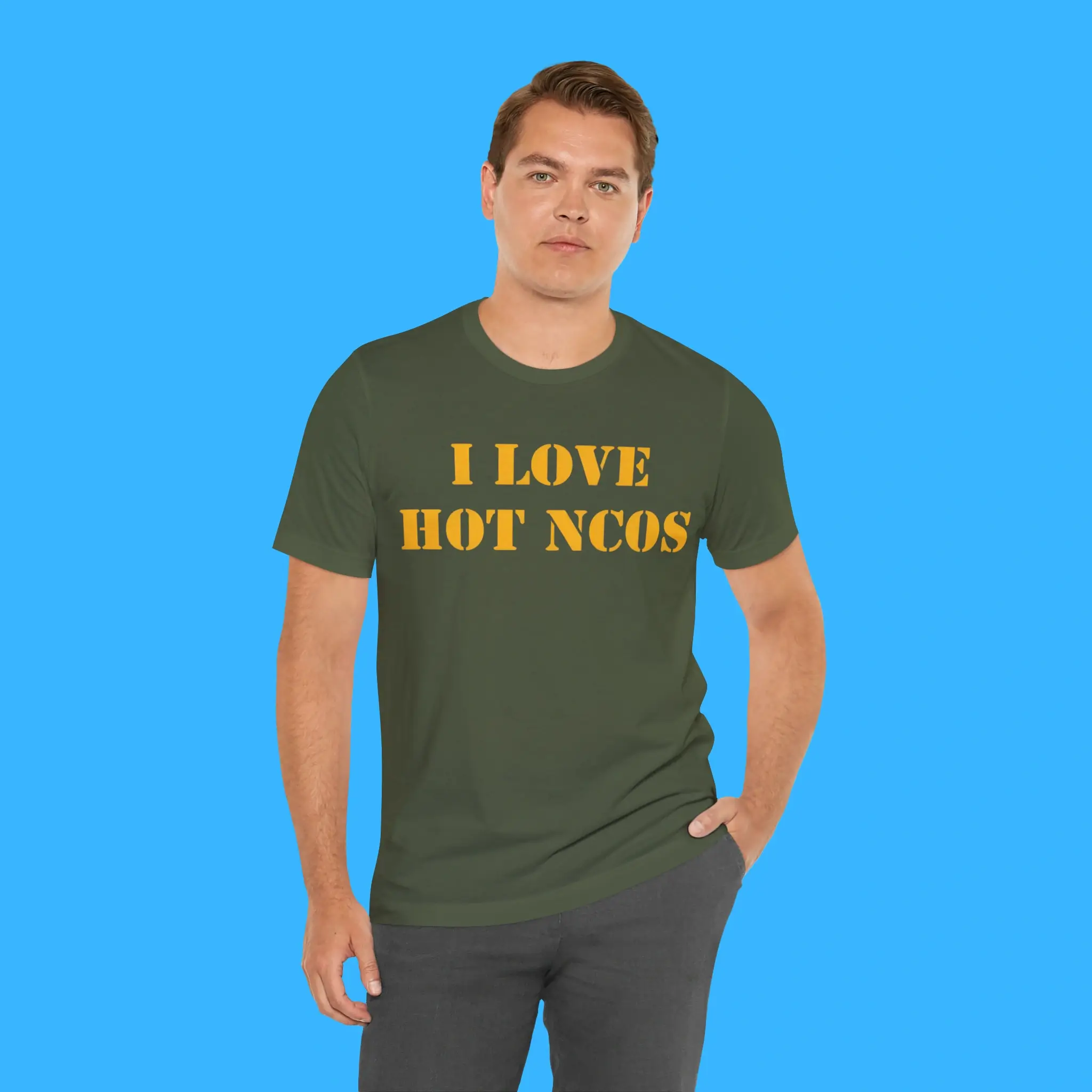 I Love Hot Ncos Person Shirt