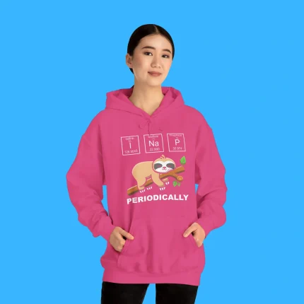 I Nap Periodically Person Hoodie