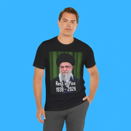 Khomeini Ali Rest In Piss 1939-2026 Person Shirt