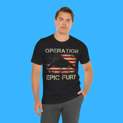 Operation Epic Fury USA Person Shirt