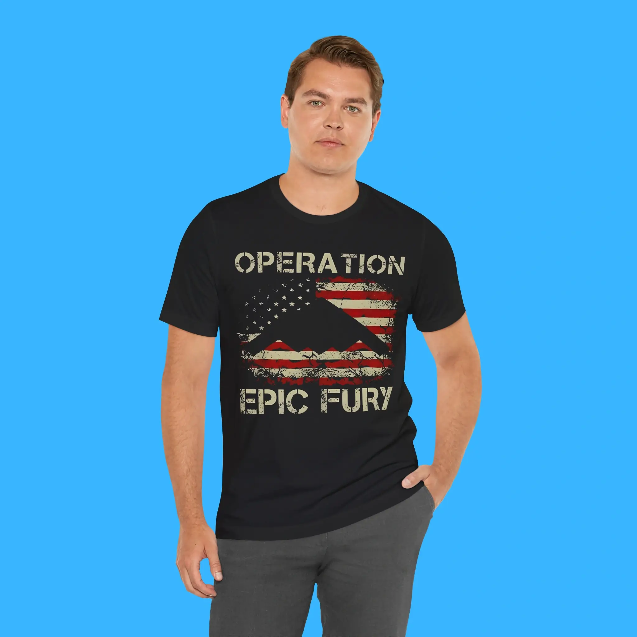 Operation Epic Fury USA Person Shirt