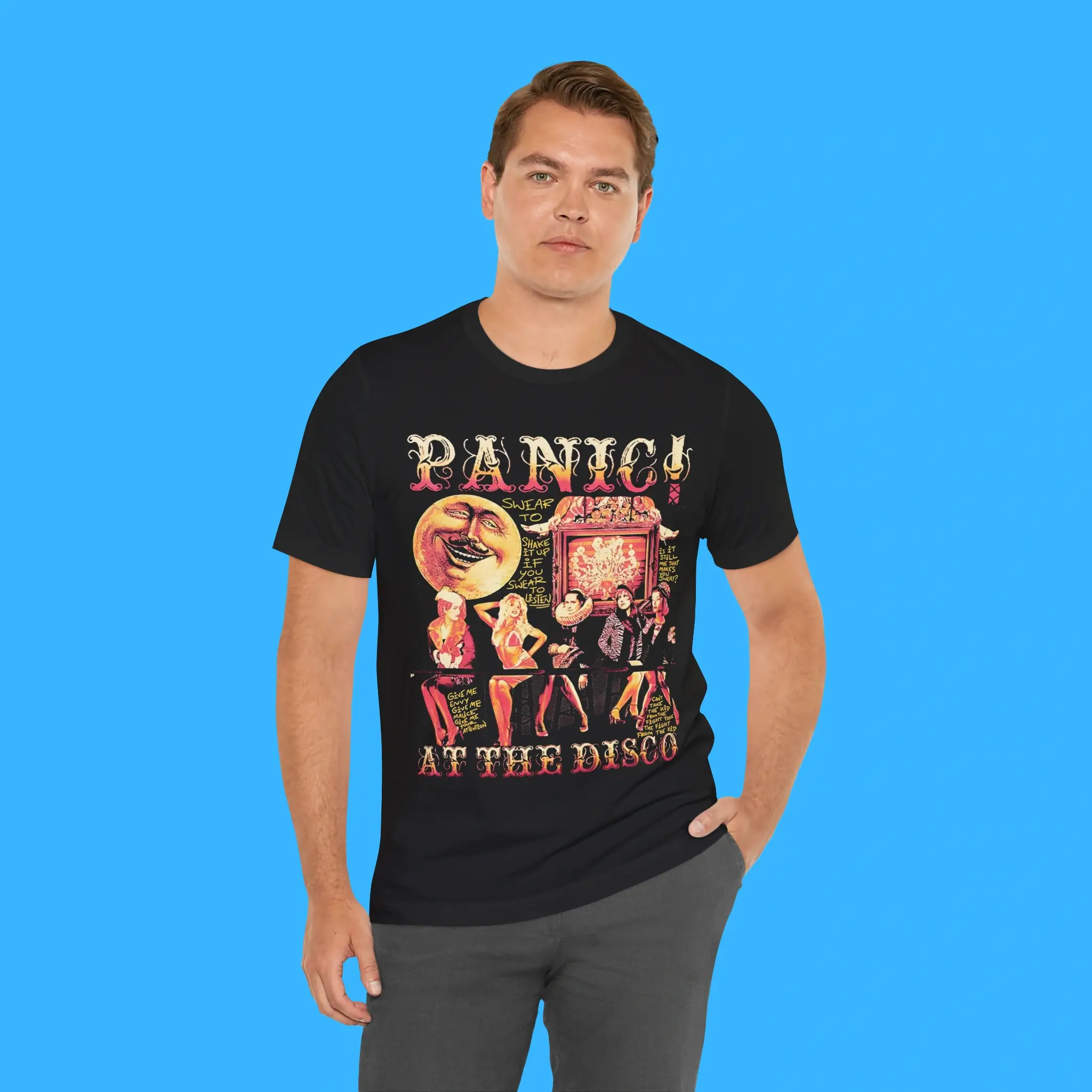 Panic At The Disco Fever Can’t Sweat Out Icons Person Shirt