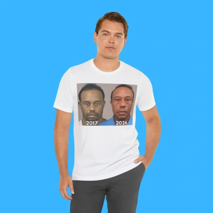 Tiger Woods Mugshot 2017 2026 Person Shirt