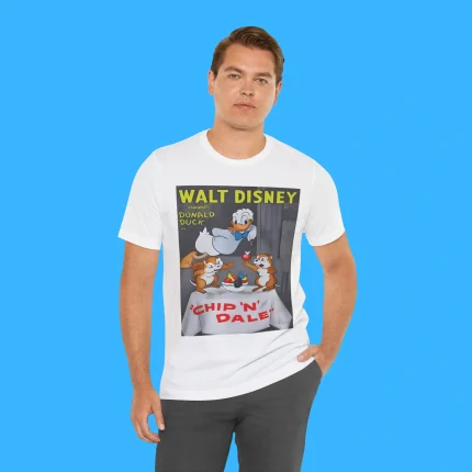 Walt Disney Donald Duck In Chip N Dale Person Shirt