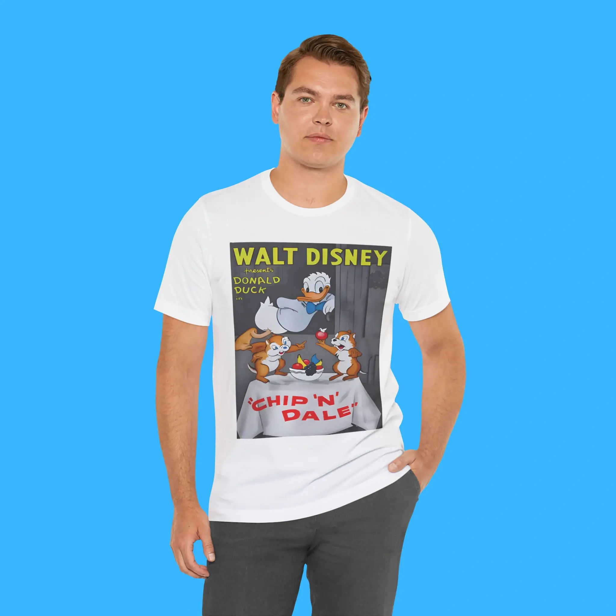 Walt Disney Donald Duck In Chip N Dale Person Shirt
