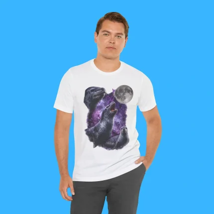 3 Seals Howling At The Moon Person Shirt
