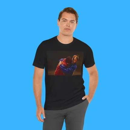 Billie Eilish Justin Bieber Huge Person Shirt