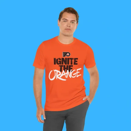 Flyers Ignite The Orange Person Shirt