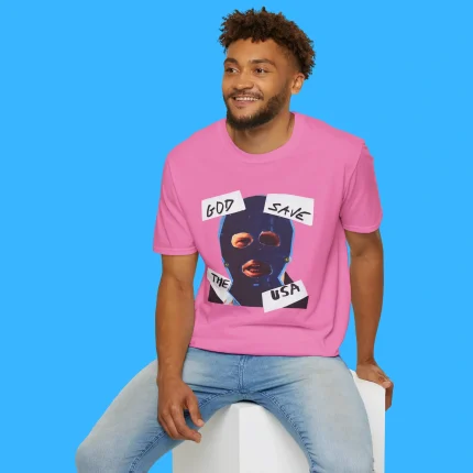 Trump God Save The Usa Person Shirt