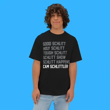 Cam Schlittler Schlitt List Good Schlitt Holy Schlittler Person Shirt
