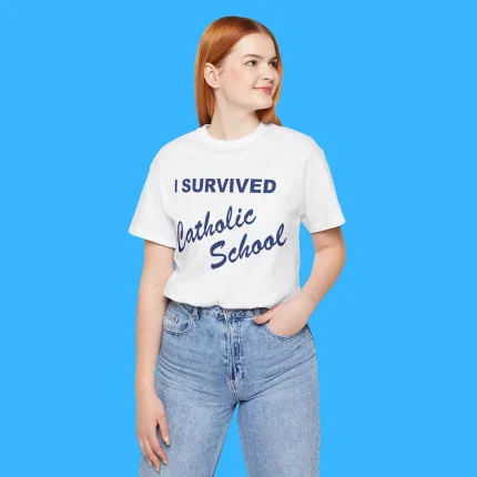 I Survived Catholic School Person Shirt